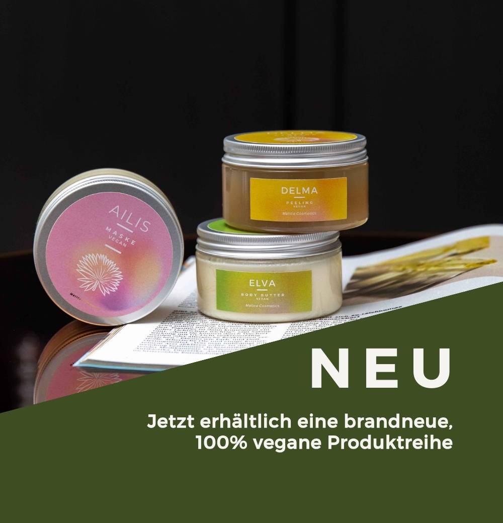 Naturkosmetik von Matica Cosmetics aus Hamburg gibt es jetzt auch in vegan