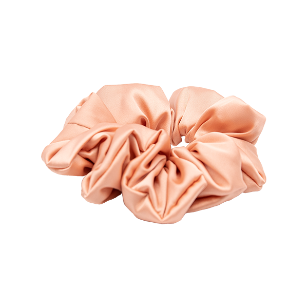 Matica Cosmetics Seiden Scrunchie Peach Hamburg nachhaltigkeit Langlebig 