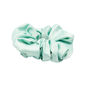 Matica Cosmetics Seiden Scrunchie Sea Green Haargummi Hamburg Nachhaltig Naturkosmetik