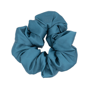 Matica Cosmetics Seiden Scrunchie Türkies Haargummi Hamburg Nachhaltigkeit 