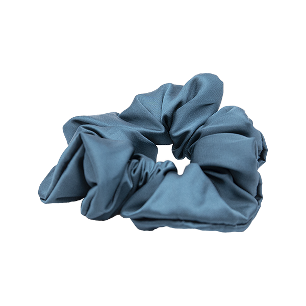 Matica Cosmetics Seiden Scrunchie Türkies Haarband Nachhaltig Hamburg Naturkosmetik 