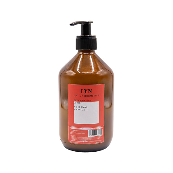 Matica Cosmetics Naturkosmetik aus Hamburg LYN Handlotion Beewax Apricot