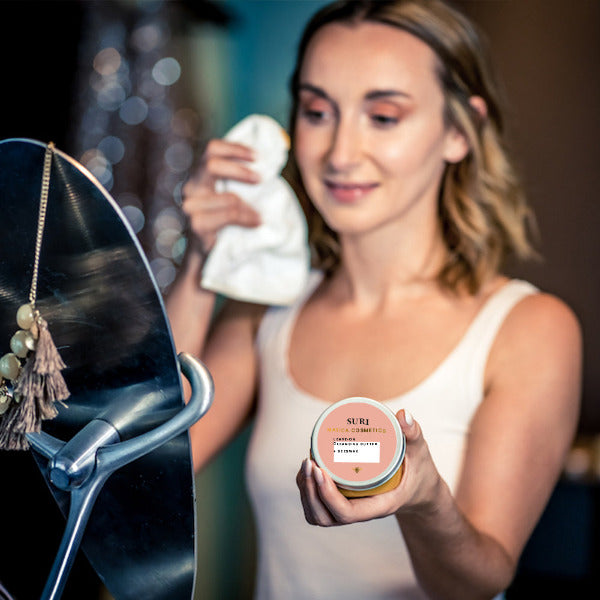 Marina Zubrod verwendet die Cleansing Butter Suri von Matica Cosmetics